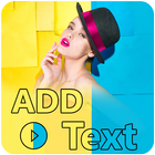 Text On Video icono