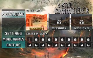 5 Star Commander FPS shooter 截圖 1