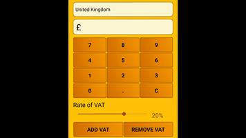Vat Tax Calculator Free capture d'écran 2
