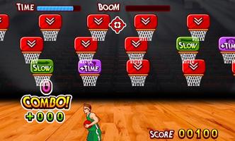 Tiros de basquete jogo fácil imagem de tela 2