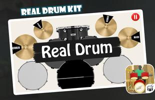 Real Drum Kit 2016 Free Affiche