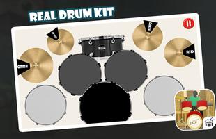 Real Drum Kit 2016 Free capture d'écran 1