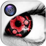 Real Sharingan Eye Lens Editor أيقونة