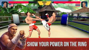 Muay Thai Fighting تصوير الشاشة 1