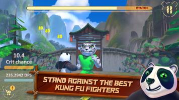 Fighting Panda 3D Poster