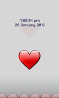 Heart Screen Lock Affiche