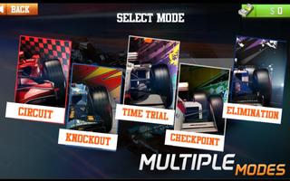 Top Speed Formula Endless race F1 Car Parking Game capture d'écran 1