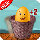 chicken egg catcher game new icon