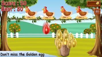 برنامه‌نما chicken egg catcher game new عکس از صفحه