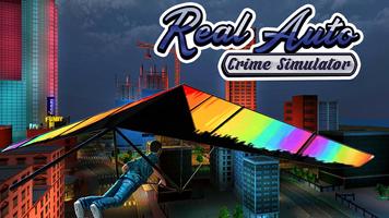 Real Auto Crime Simulador 3D Poster