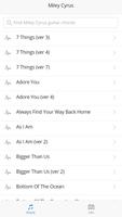 Miley Cyrus Guitar Chords Screenshot 3