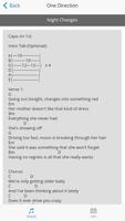 Guitar Chords of One Direction تصوير الشاشة 1