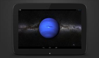 3D Realistic Neptune LWP HD imagem de tela 3