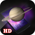 3D Realistic Saturn LWP HD-icoon