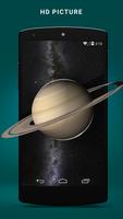 3D Realistic Saturn LWP HD captura de pantalla 1