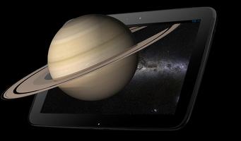 3D Realistic Saturn LWP HD screenshot 2