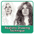 Realistische Zeichnungstechnik Zeichen
