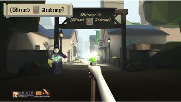 Wizard Academy VR Cardboard Affiche