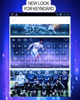 high keyboard for real madrid poster