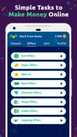 オンラインでお金を稼ぐ - 家庭で働く スクリーンショット 1
