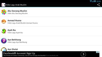 Video Lagu Anak Muslim Screenshot 2