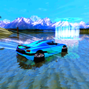 Water Surfer Car Floating Racer :: Slide Car Race APK