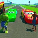 Superheroes Fast Highway Racing APK