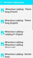 Miraculous Ladybug Songs (LOVE) screenshot 1