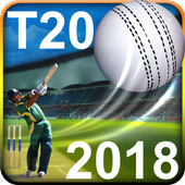 T20 Cricket Games 2018 HD 3D biểu tượng