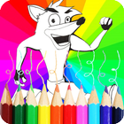 Bandicot Coloring Crash Games icône