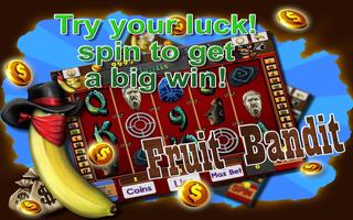 برنامه‌نما Fruit Bandit Slot Machine Free عکس از صفحه