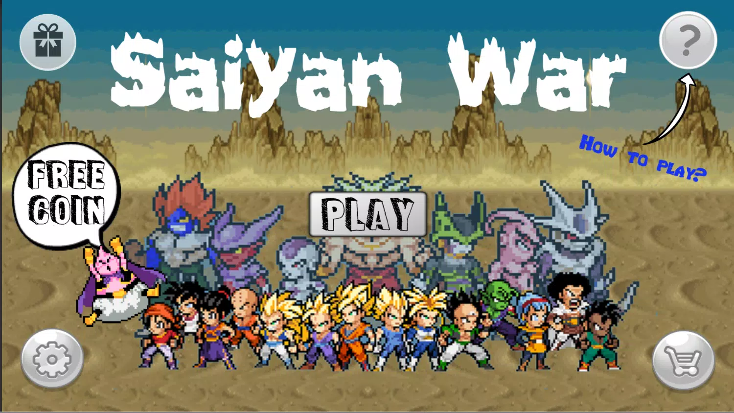 Saiyan Battle 🕹️ Play Now on GamePix