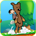 The Super Bean and Teddy Bear أيقونة