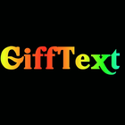 Gif Text Gif Maker Gifftext-icoon