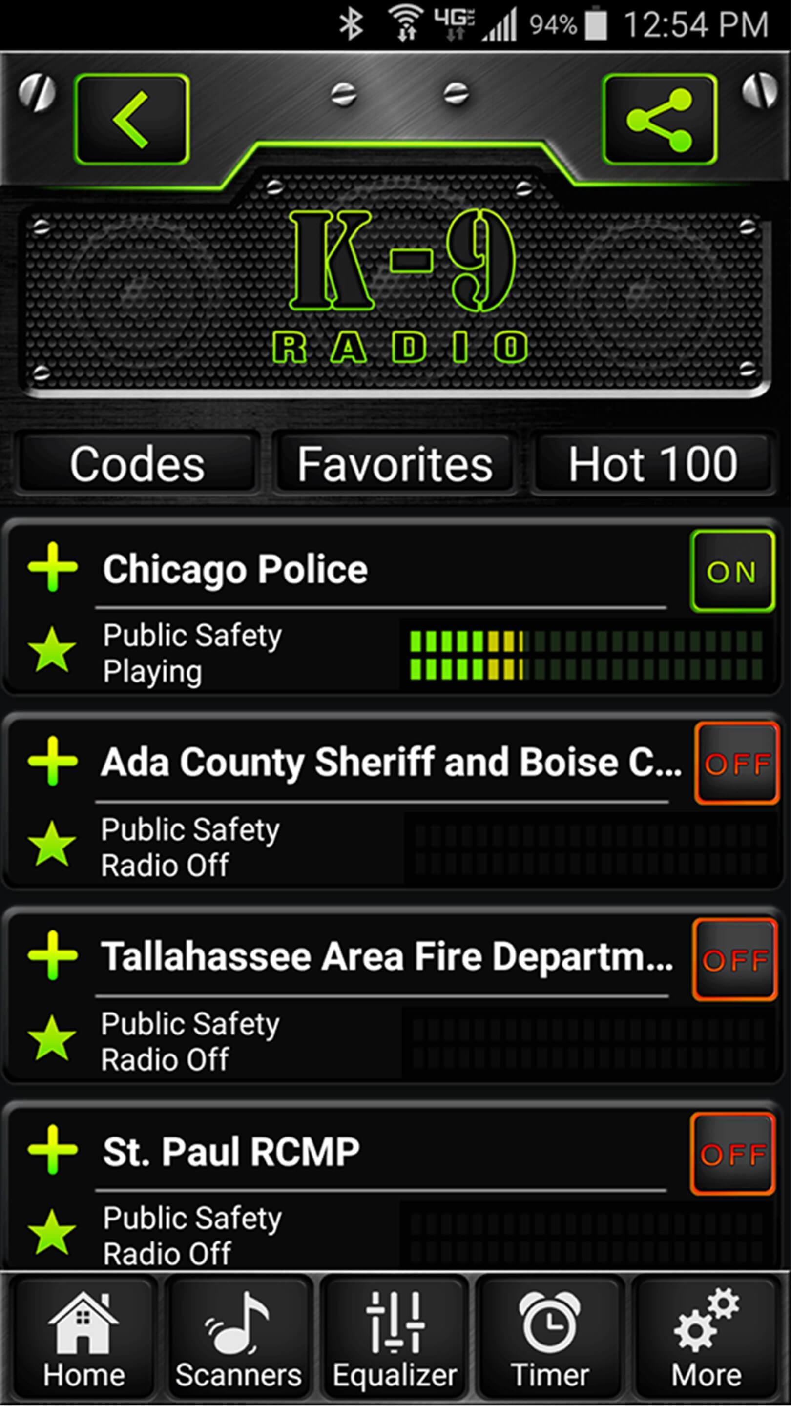 K9 Radio Free Police Scanner For Android Apk Download - rcmp 10 codes roblox