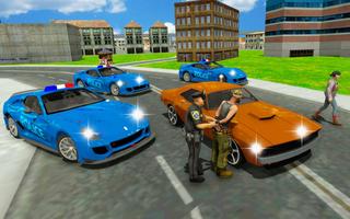 Police chase car simulator: Police cop car driving スクリーンショット 1