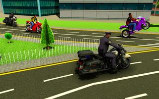 Simulateur de la circulation de la ville Moto capture d'écran 3