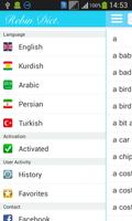 Rebin Dictionary - Kurdish Affiche