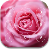 Pink Love password Lock Screen icône