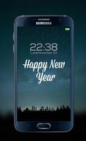Happy New Year password Lock Affiche