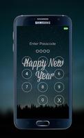 Happy New Year password Lock capture d'écran 1