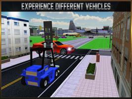 Air plane Car Transporter 3D screenshot 1