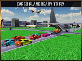 Air plane Car Transporter 3D capture d'écran 2