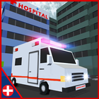 Ambulance Rescue Driving 3D-icoon