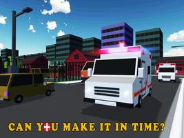 Ambulance Rescue Driving 3D capture d'écran 1