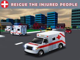 3D Ambulance Rescue 2017 syot layar 1