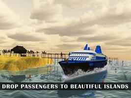 Cruise Ship Simulator 3D Affiche