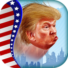 Trump Jump to White House 2016 biểu tượng