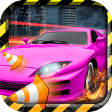 Meisjes Car Racing 3D-icoon