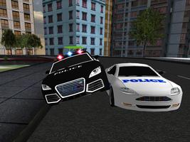 Poster 3D Police Car Racer